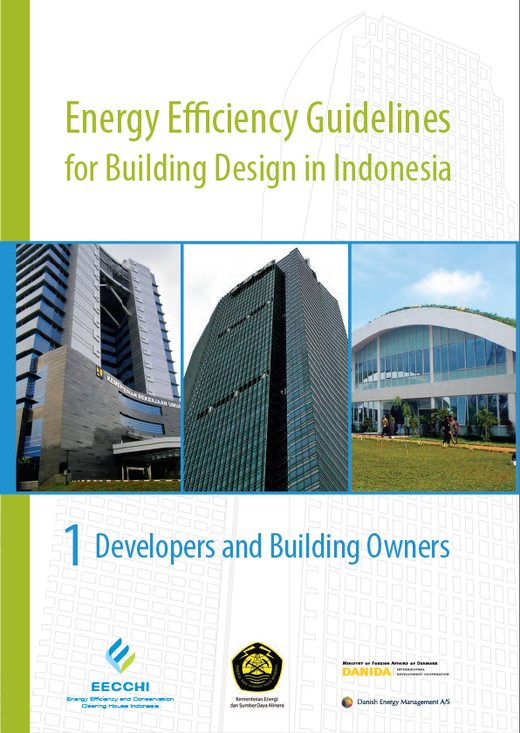 Portada de Energy Efficiency Guidelines for Building Design in Indonesia