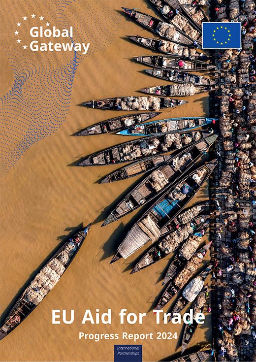 Portada del EU Aid for Trade Progress Report 2024